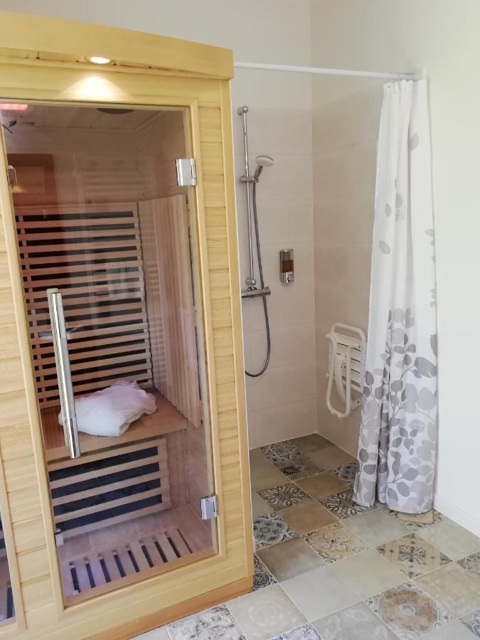 Les Rosiers La Planche Princee, Chambres D'Hotes Ecolo Et Potager Bio, Sauna מראה חיצוני תמונה